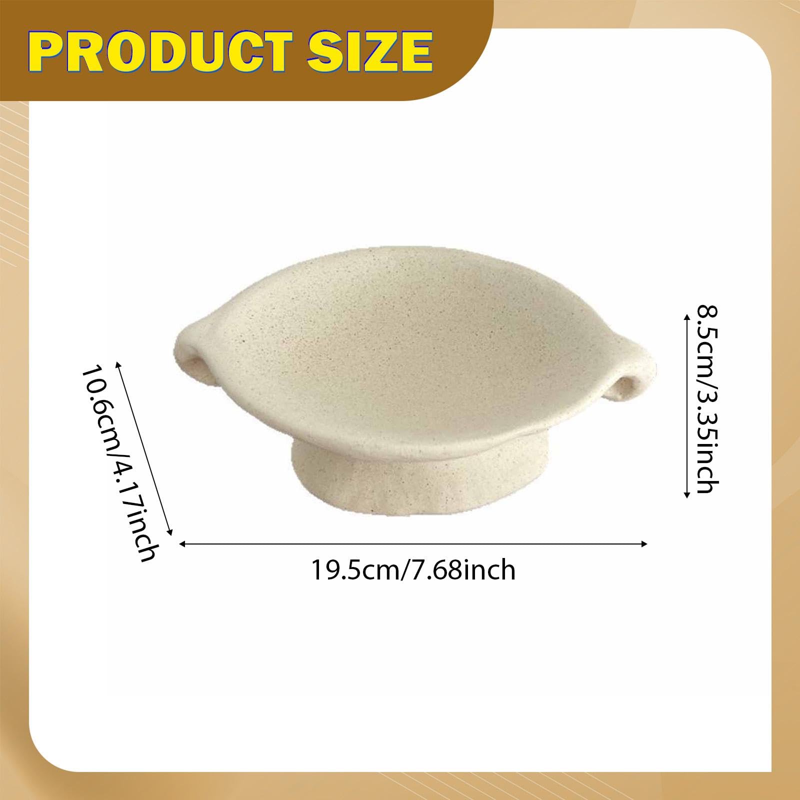 Bruciatore di in Ceramica per Sala da Pranzo, Regalo, Raccogli Cenere,
