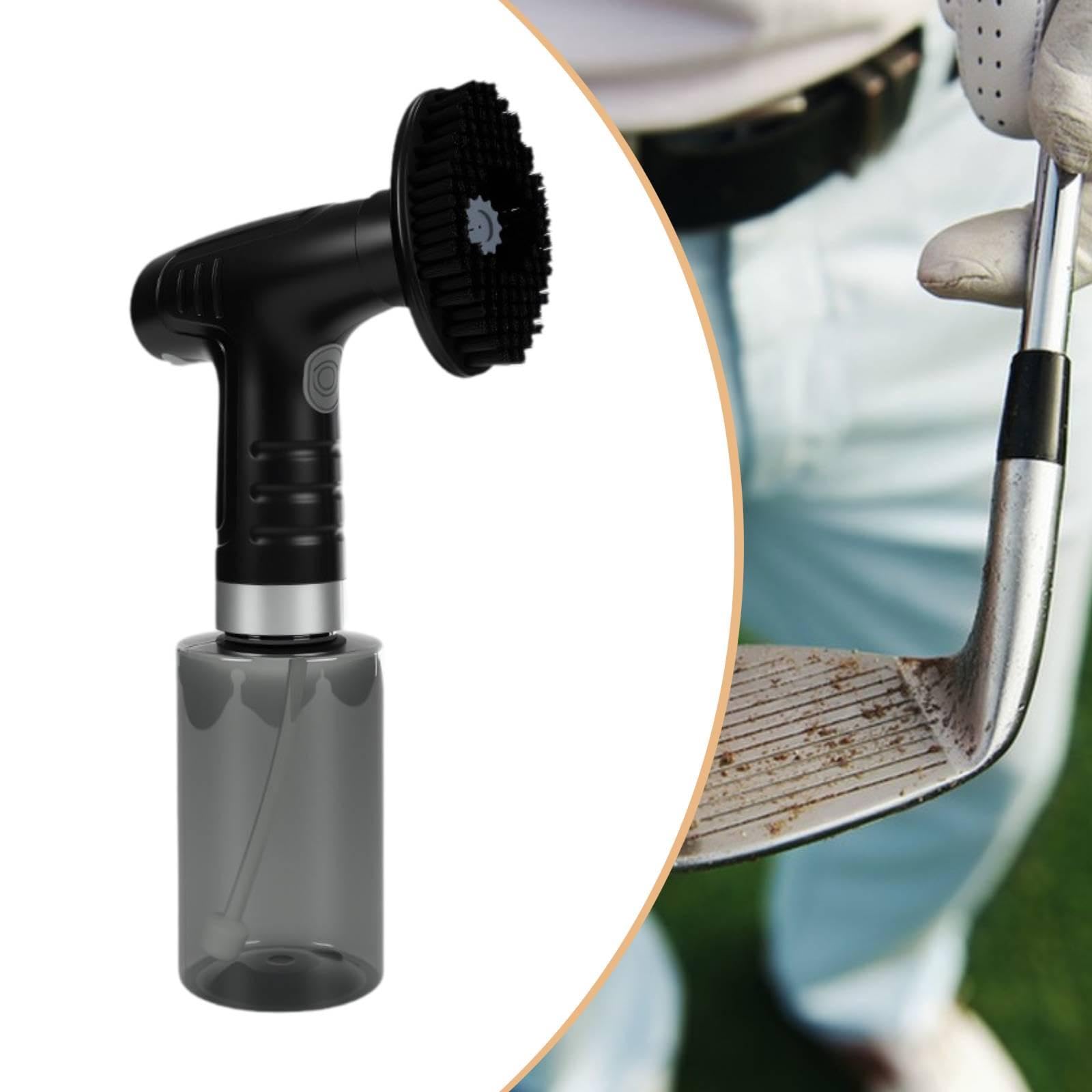 TISHITA Golf Club Cleaner Bürste Elektrisch Und Tragbar Golfzubehör mit Sicherem Haken Aus Pp Material Wasserdicht Einfache Anwendung für Golfer Sport Unterwe