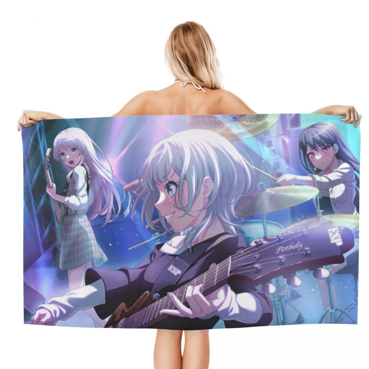 s*o様 バンドリ 要楽奈 特大バスタオル Amazon.co.jp: バスタオルバンドリ！ Bang Dream! 要 楽奈 (6) 大判