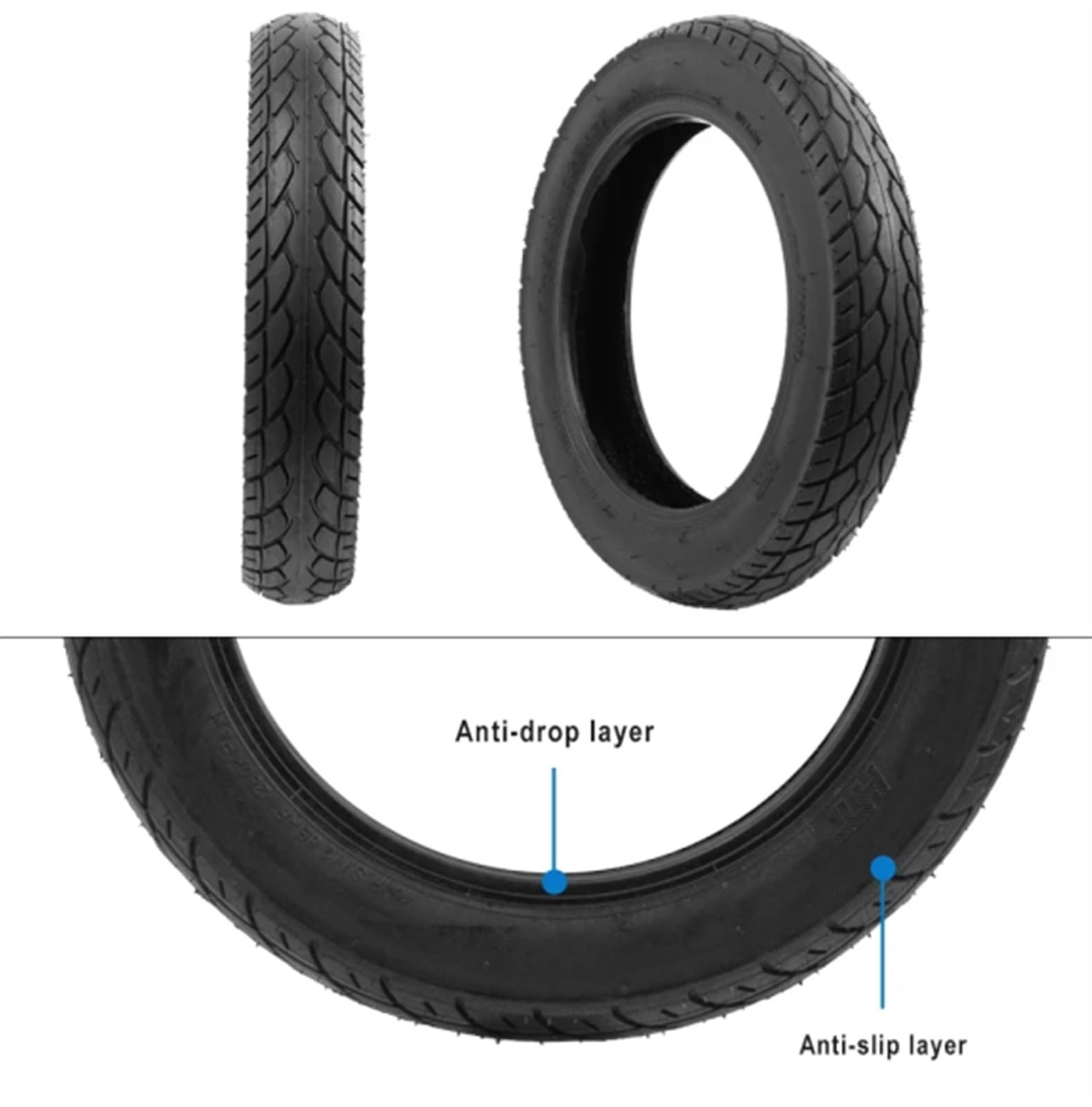 Pneumatico Da 12 Pollici (57 -203)12 1/2 X 2 1/4 Passeggino For - Foto 3
