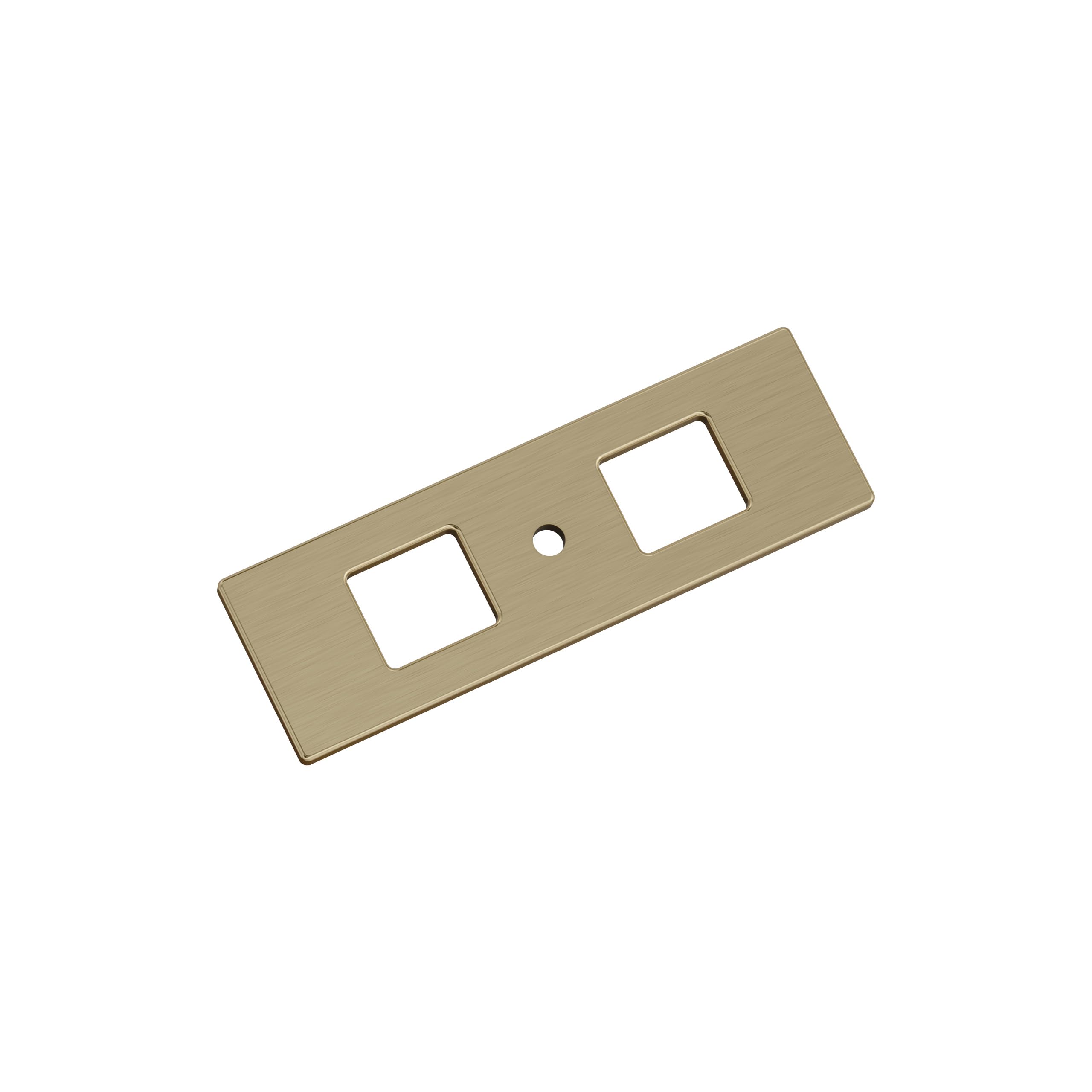 Amerock Medora Cabinet Knob Backplate - Satin Nickel -10