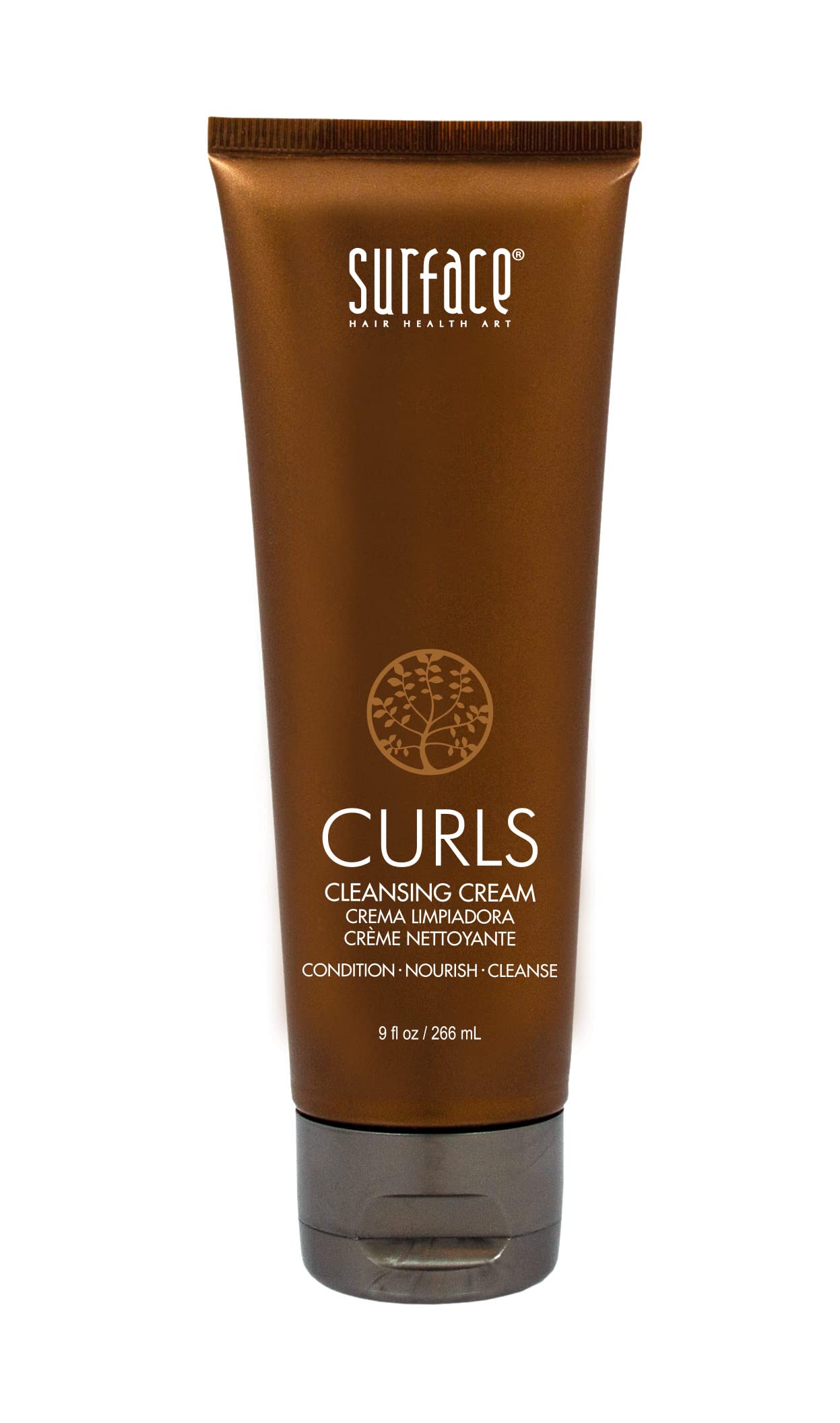 SURFACE Hair Curls Cleansing Cream – Defines, Adds Shine, and Provides Frizz Free Style Longevity - 6 fl oz