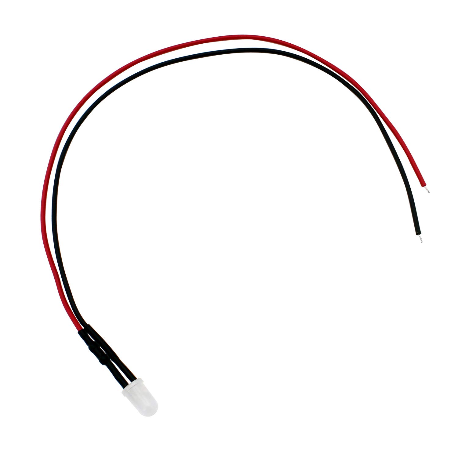 5mm led 抵抗 Amazon | 【10個】 LED 5mm 砲弾型 12V 抵抗付き 乳白色レンズ