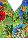 V.H.O. Funky Hawaiian Shirt, Shortsleeve, Jungle, Green, L