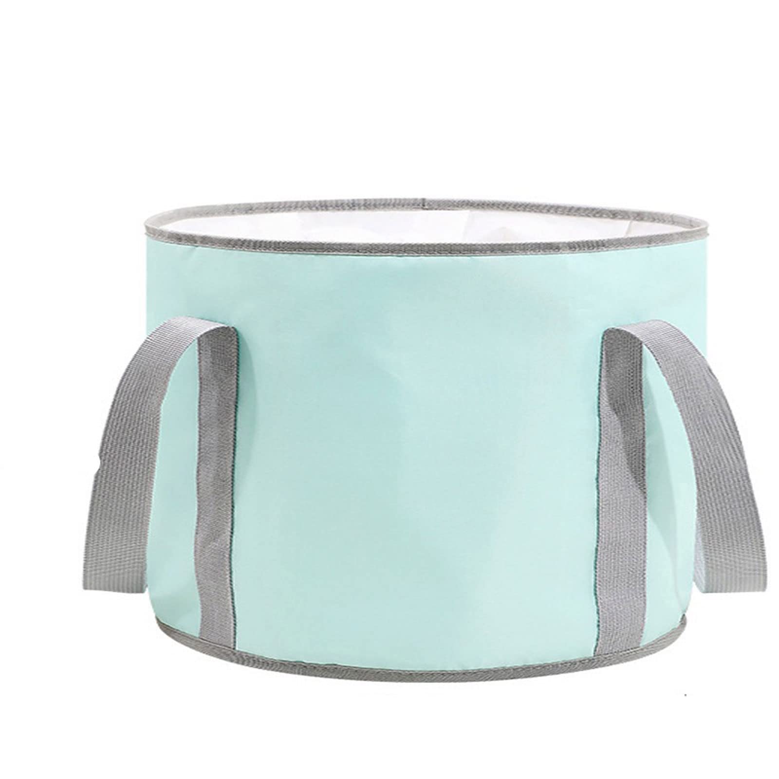 XZEIT Foot Bath Bucket, Foldable Foot Tub Portable Bath Bag Water Bucket Large Capacity Insulation Bath Feet Spa Massage Washing Tub Outdoor Travel