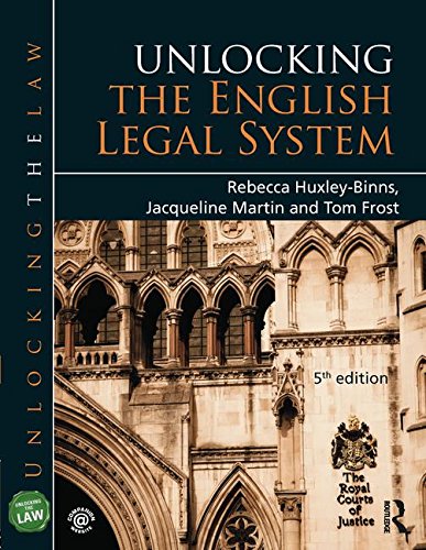 Unlocking the English Legal System (Unlocking the Law)