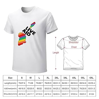 LIVE AID Tシャツ ホワイト LIVE AID 1985 Tee - 赤い羽BLOG