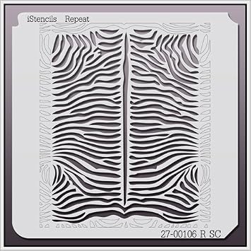 Repeat Wall Stencil 27-00106 R SC 18 X 18