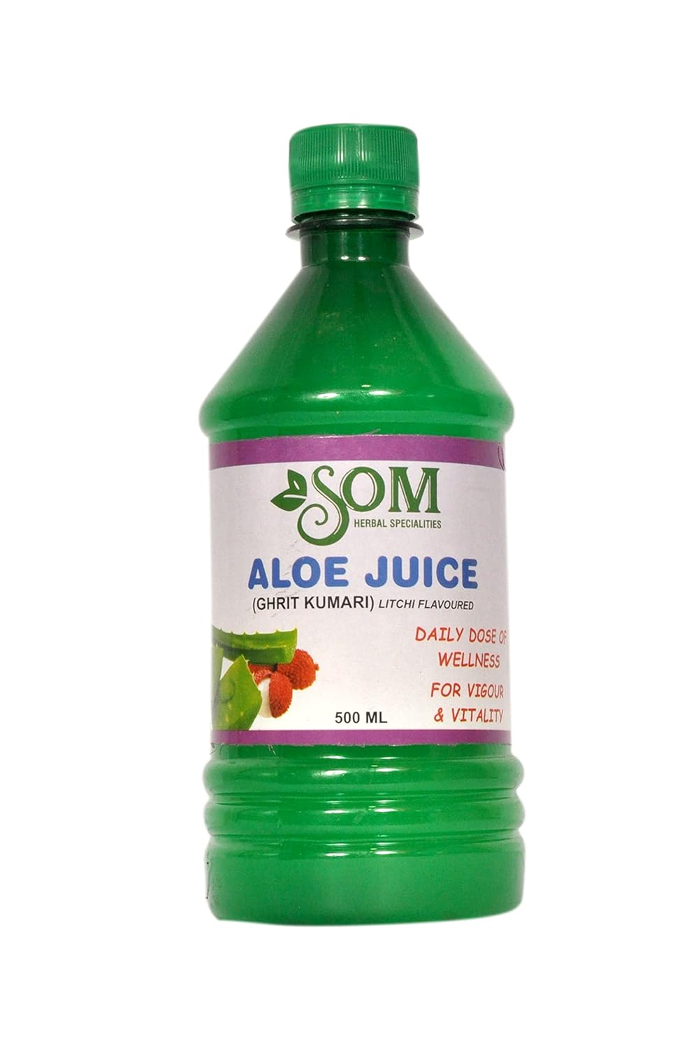 SOM HERBAL SPECIALITIES Aloe Juice Energy & Immunity Booster Refresh