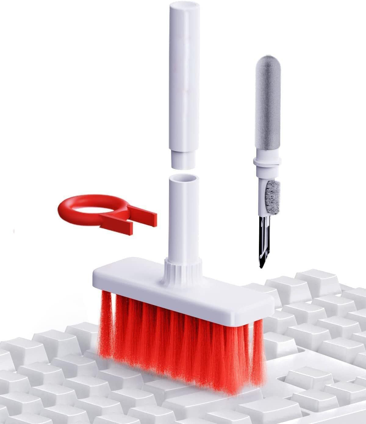 INDUXIN 5 in 1 Computer Cleaning Tools Kit for Bluetooth || Earphone || Keyboard || Airpods Etc (Pack of 1)-image-31