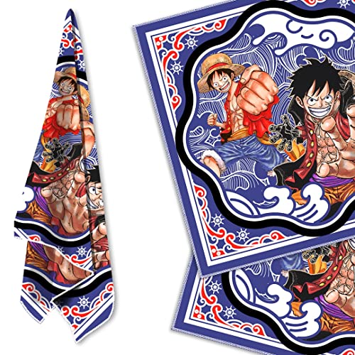 One Piece Anime Towel Soft and Quick-Drying Sport Super Absorbent Hand Towel Luffy Zoro Chopper Handkerchief Cloth Wipes (to-Piece) One Piece Anime Towel Soft and Quick-Drying Sport Super Absorbent Hand Towel Luffy Zoro Chopper Handkerchief Cloth Wipes (to-Piece)