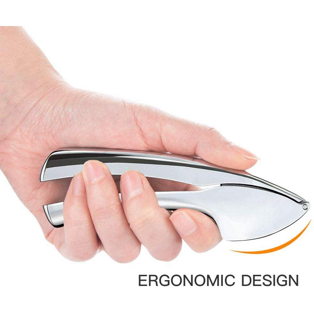 Presse-Ail Ergonomique Palmcee - Broyeur Gingembre Inox Lave-Vaisselle - Outil Cuisine Professionnel