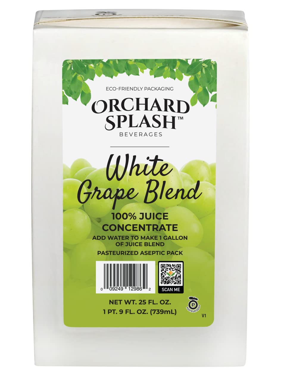 Orchard Splash Apple 100% Juice Based Concentrate, 25oz (12 Cartons per Case)