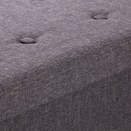 Harima-Zion ottomano pieghevole in biancheria