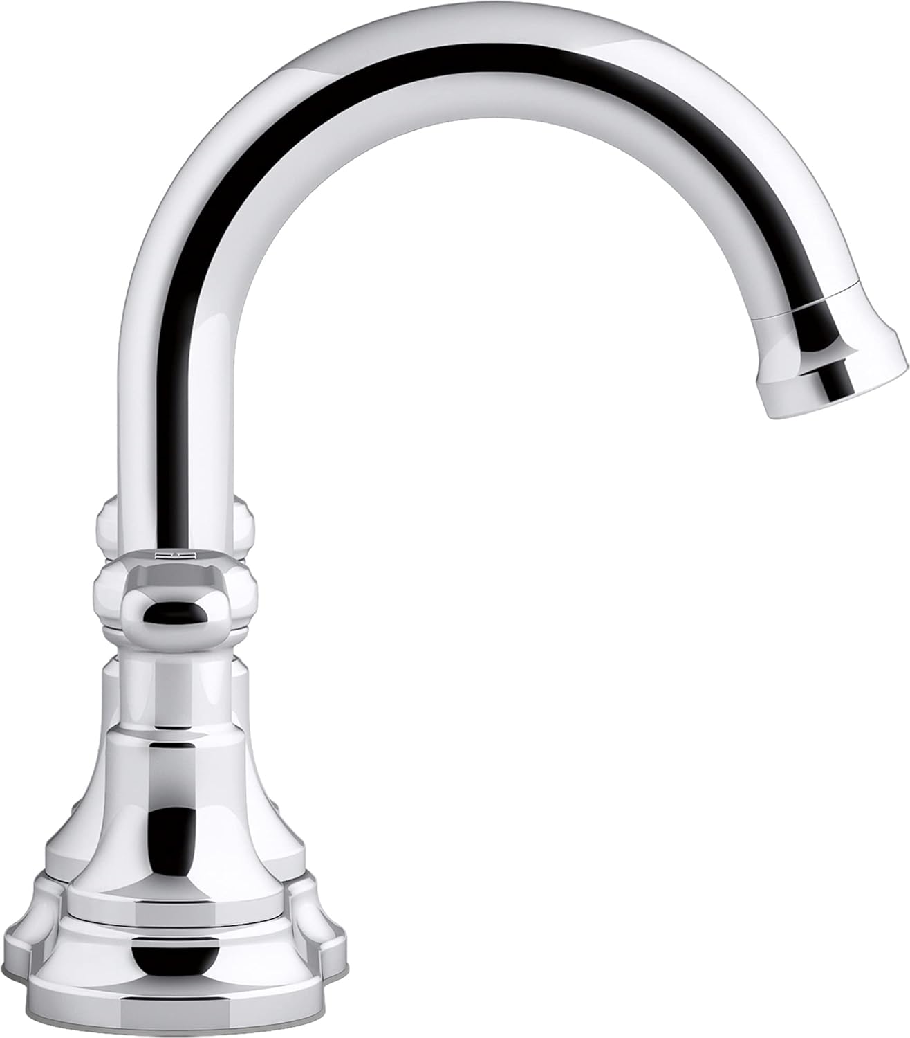Sterling 27373-4-CP Ludington Centerset Bathroom Sink Faucet, 1.2 GPM, 360 Spout Rotation, Clicker Drain, Premium Durable Metal Construction, Corrosion Resistant, Polished Chrome