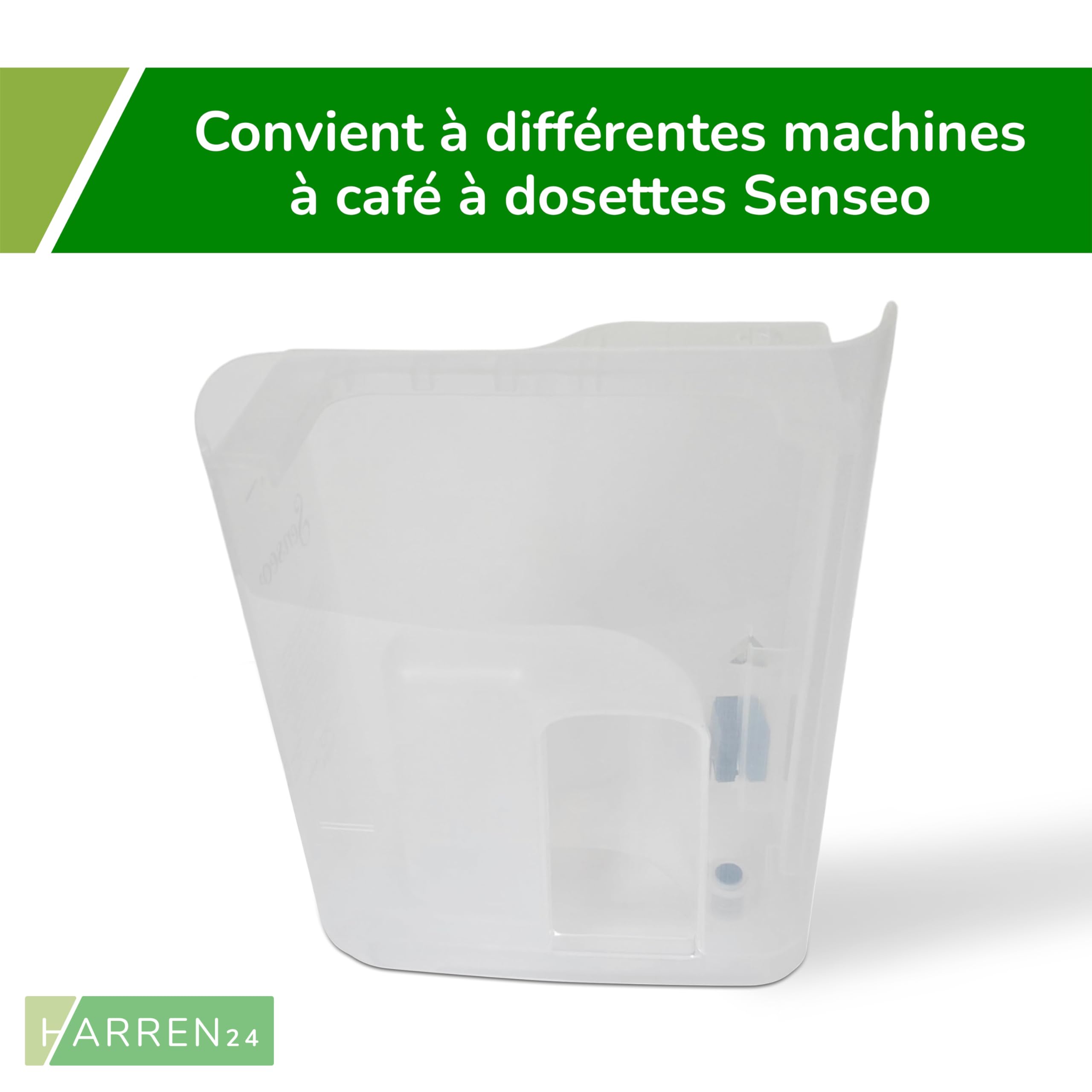 Réservoir d'eau CP9213 compatible avec Philips Senseo Quadrante, version B uniquement ! HD7863, HD7864, HD7865, HD7866, HD7868, réservoir d'eau numéro de pièce 42225956281