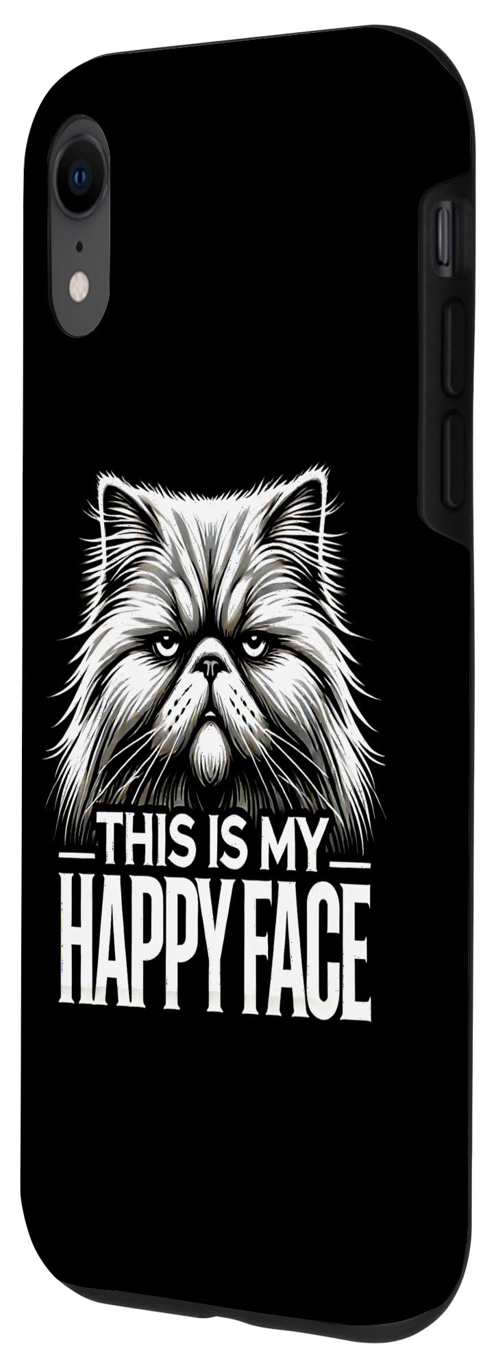 iPhone XR This is my Happy Face Funny Cats Case - Image 2