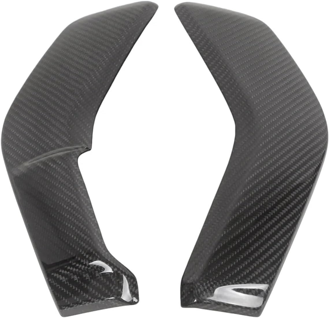 フロントサイドヘッドライトカバーフェアリングカウルカーボン