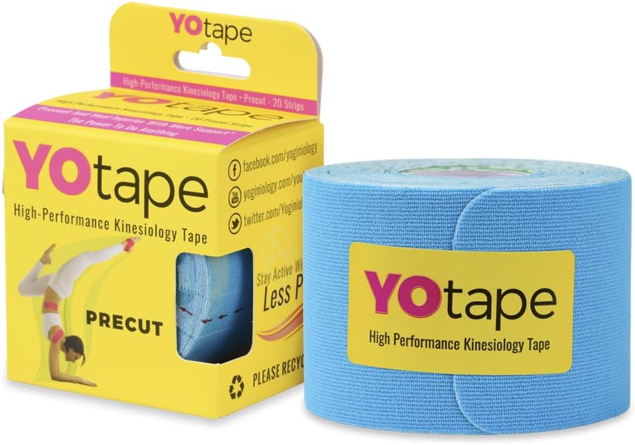 YOtape Kinesiology Tape Precut Athletic Tape for Female