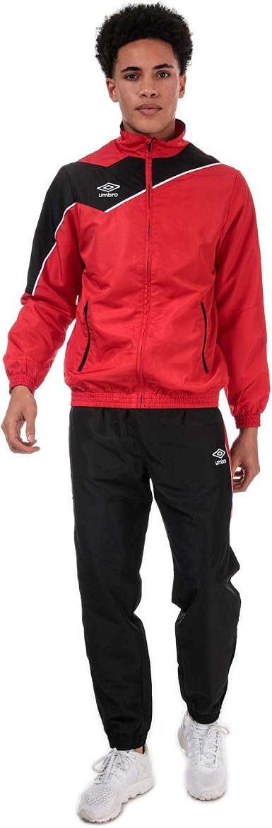 Umbro División Rojo Negro Hombre Rojo Negro S: Amazon.es: Ropa