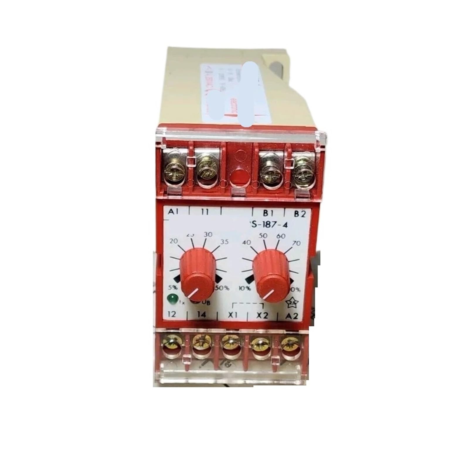 Relais de sécurité RS-187-4 230 VCA module rail DIN pour circuit