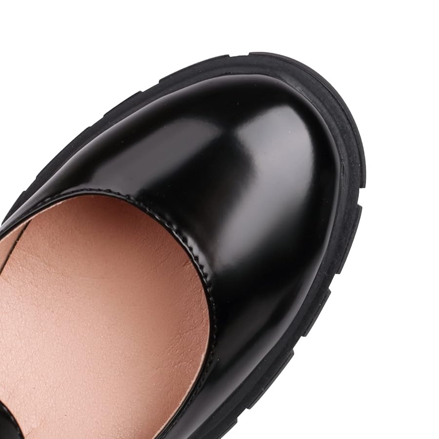 Amazon.com | XIEDA Mary Jane Shoes Women Platform Chunky