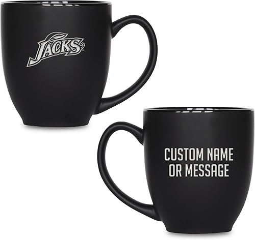 Miniatura 15 de Rico Industries NCAA Primary - Taza personalizada de 15 onzas, color negro mate, para bebidas calientes o frías Nebraska Cornhuskers