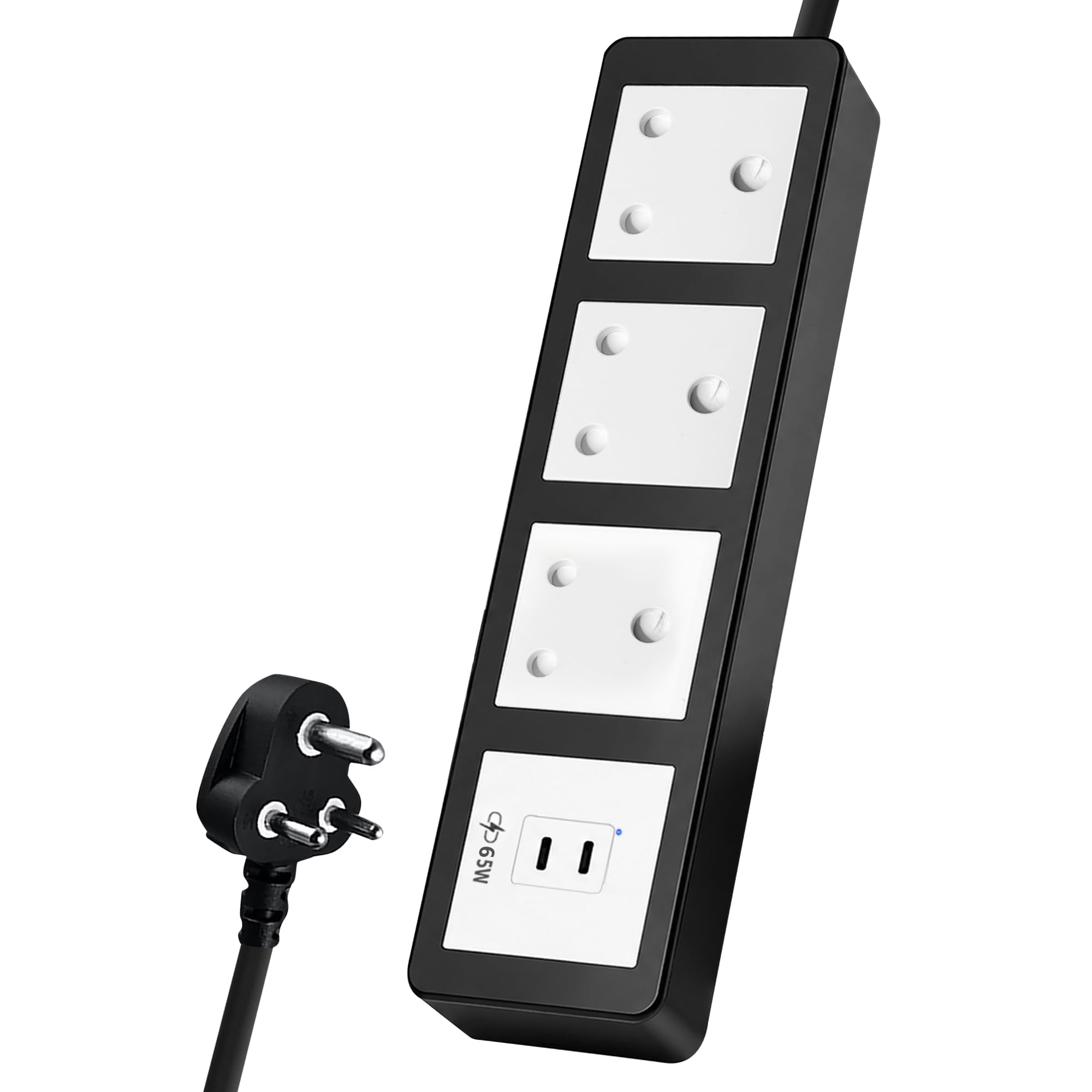 MX 6 Power Strip - 6 Sockets, Safety & Surge Protection -14