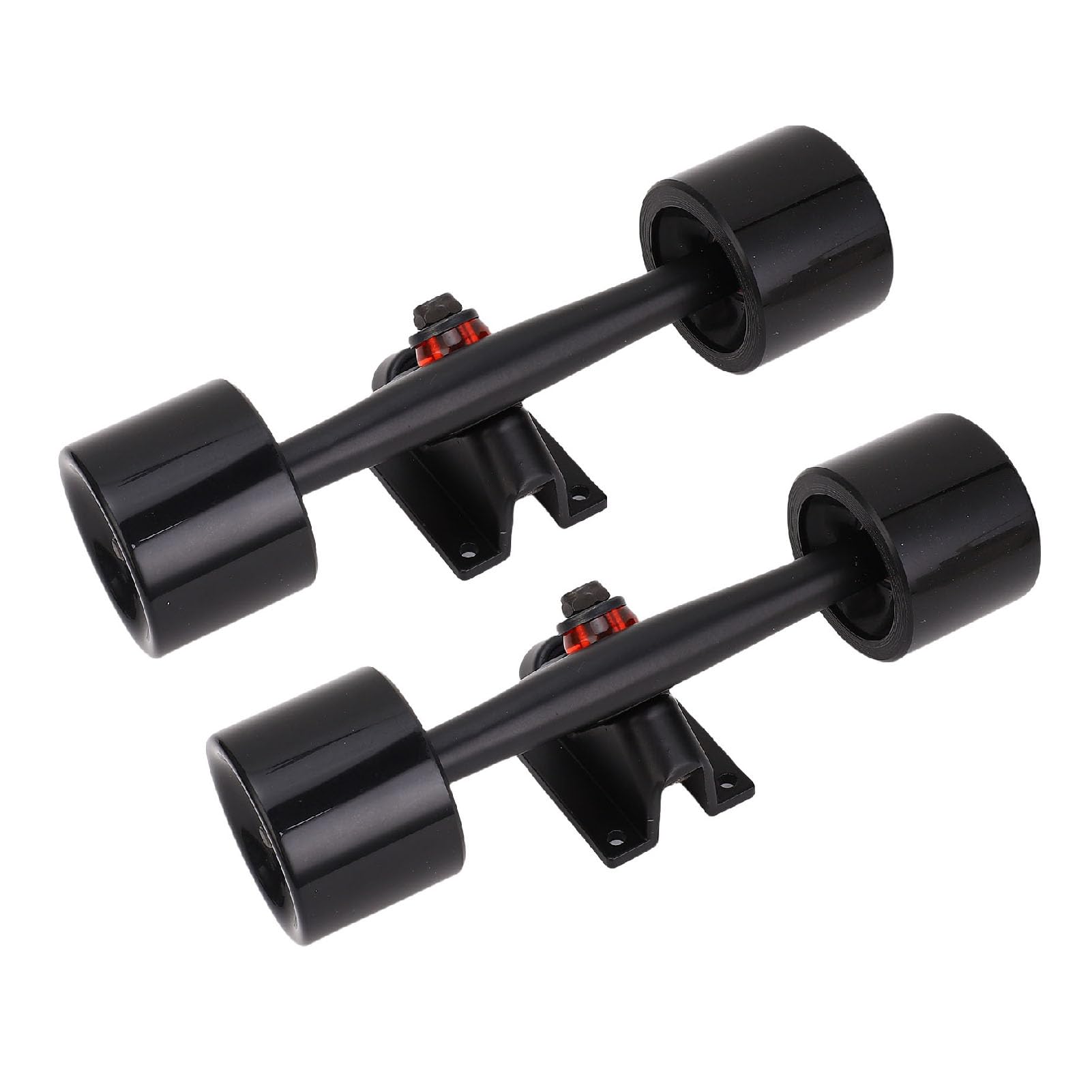 Camions de planche à roulettes de 7 pouces, roues de planche à roulettes 65x51mm, ensemble d'outils de quincaillerie, ensemble de démarrage combiné en alliage d'aluminium robuste