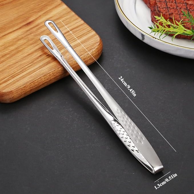 Set de tijeras y pinzas para BBQ coreano de acero inoxidable 304 miniatura 4