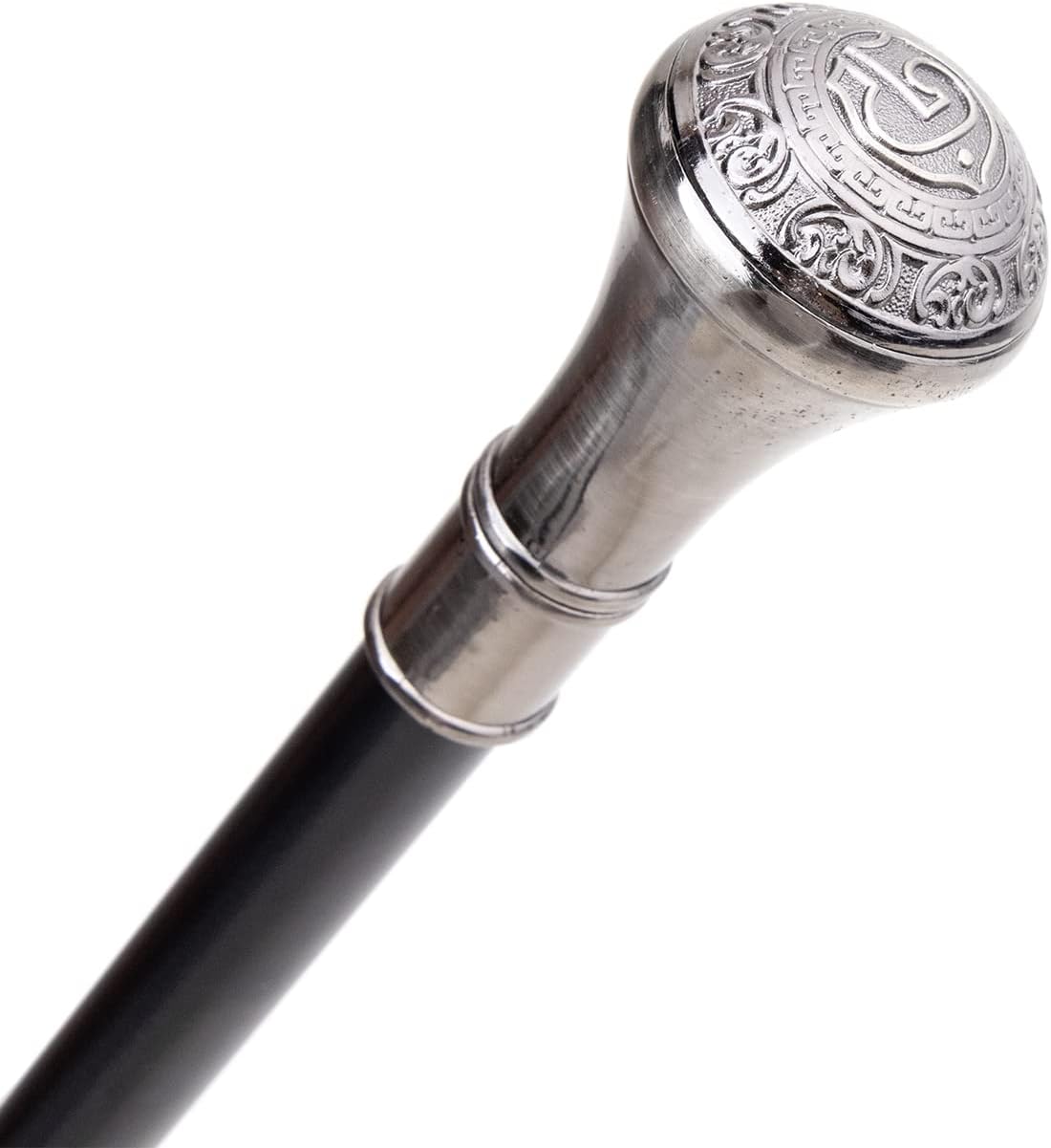 Medieval Art Freemasonry Freemasons G Totem Relief Walking Cane Fashion Walking Stick Gentleman Crosier Knob Walking Stick 93cm