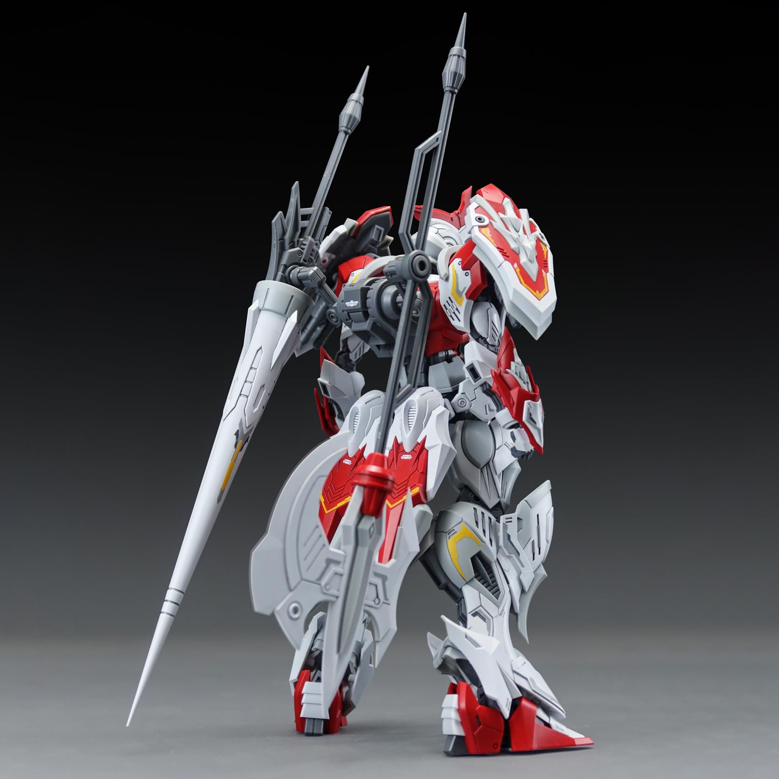 GWTCTOY 1:144 Plastik-Actionfiguren-Bausätze, Soul Spear Lamorak, 16 cm großes Mecha-Modell