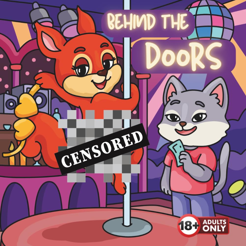 Behind the Doors: Adult Coloring Book: A Funny & Playful Journey Through Naughty, Secret Moments and Spicy Fun for Couples