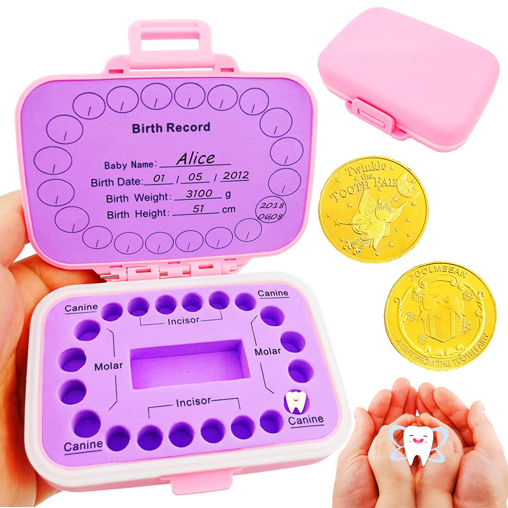 Baby Teeth Keepsake Box, Tooth Fairy Box, Tooth Storage