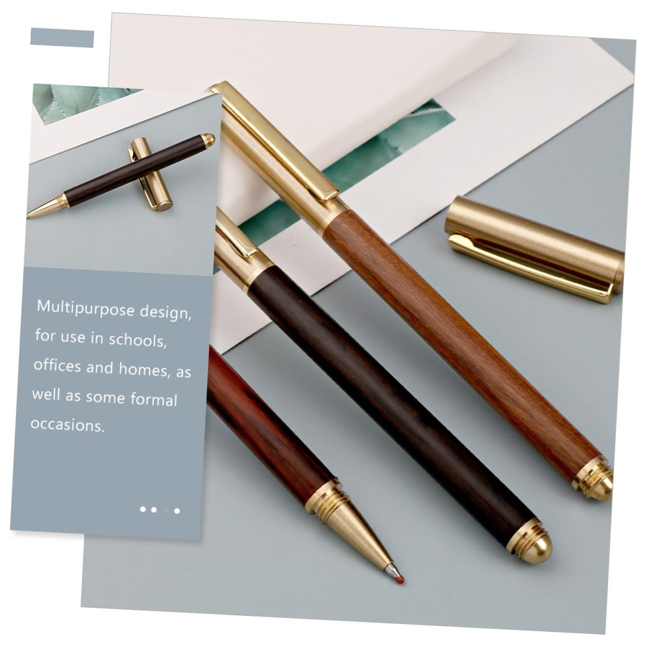 NUOBESTY 8pezzi Multi-function Business Gel Pens Penne Retrattili Per Uso Quotidiano Comfort e Durabilità Per Ufficio e Studio