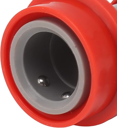 Miniatura 9 de Adaptador de conector rápido de doble apriete de 516 pulgadas, bloqueo de ajuste a presión, desconexión rápida, desconexión de entrada de aire (gas