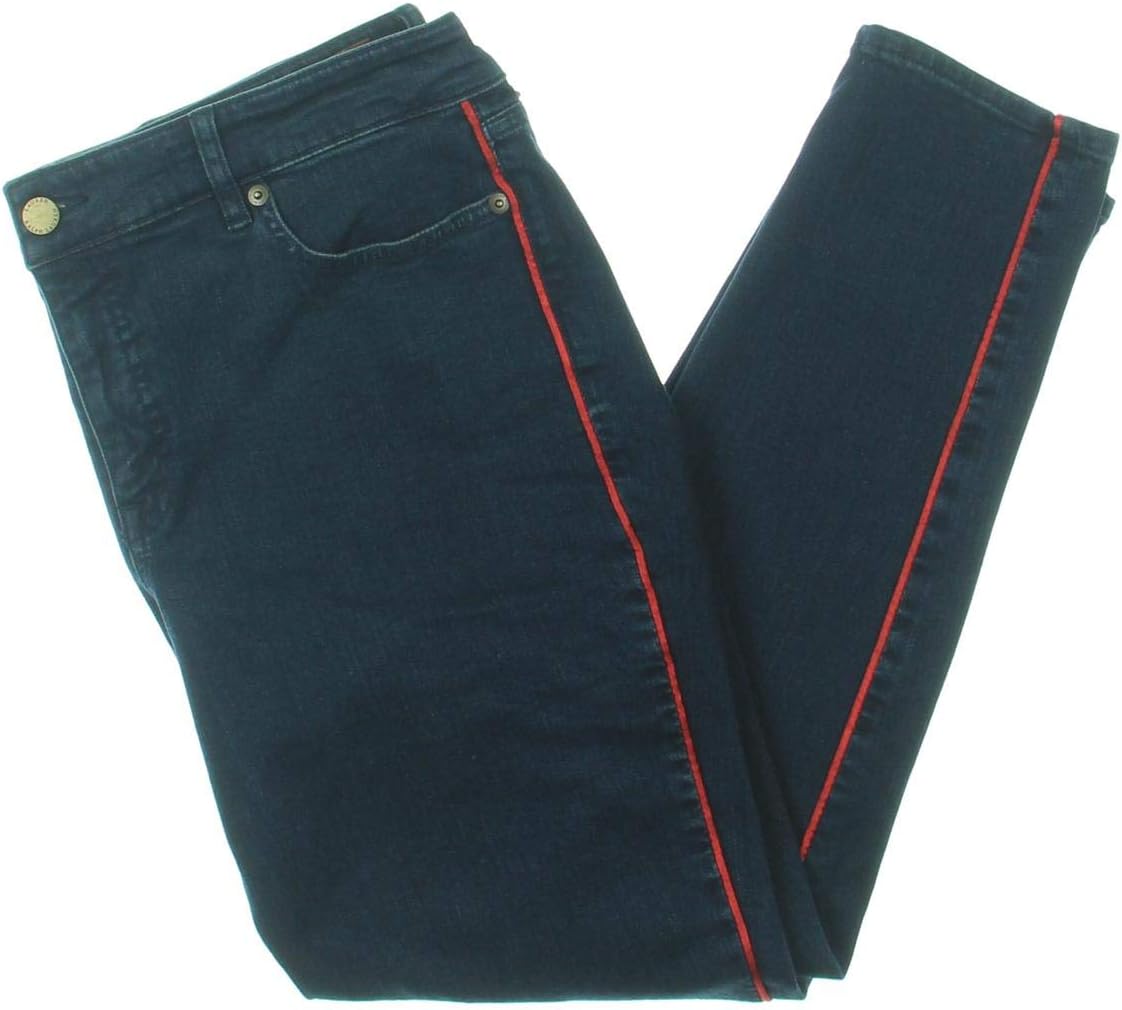 Lauren Ralph Lauren Womens Slimming Classic Rise Skinny Crop Jeans