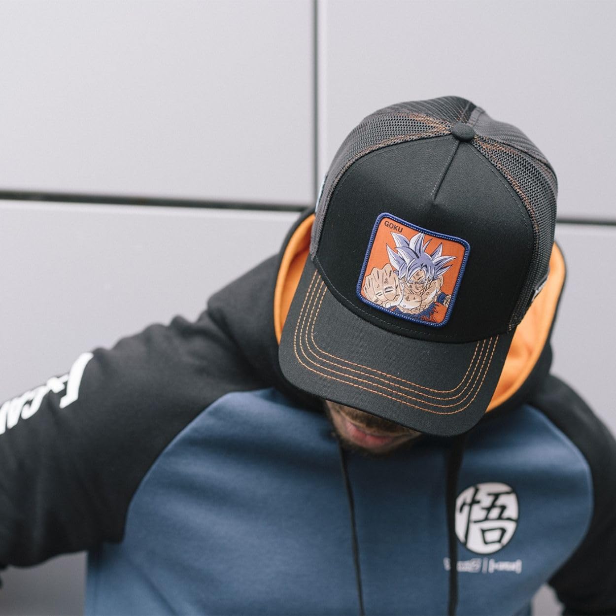 Capslab Casquette Street Fighter Chun-Li Bleu et Jaune — view 3