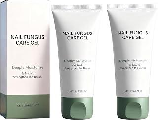 Nail Fungus Treatment Gel Multi-Purpose Nail Repair Cream, Foot Care Cream for Moisturizing and Repairing Feet 2 Pack
