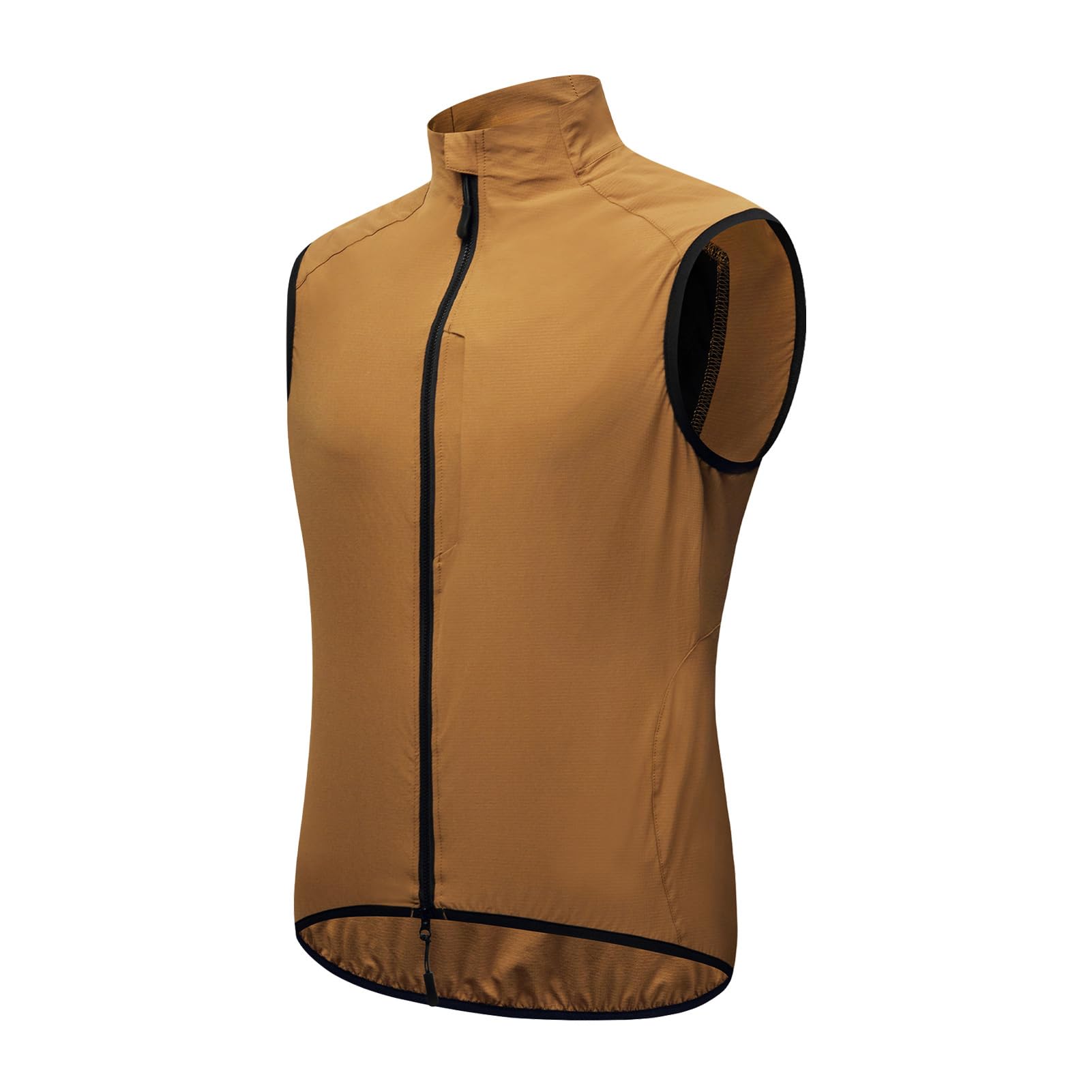 Chaleco de Ciclismo Reflectante Transpirable a Prueba de Viento para Primavera Otoño Correr Senderismo Ciclismo Unisex Nylon 1x (L)