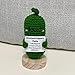 Emotional Support Pickle, Emotional Support Pickle Crochet, Handmade Emotional Support Pickled Cucumber Gift (1 Set)