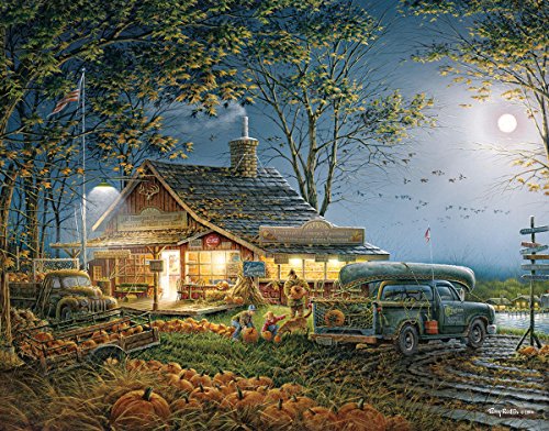 White Mountain Puzzles Autumn Traditions -1000 Piece Jigsaw Puzzle #TOP21