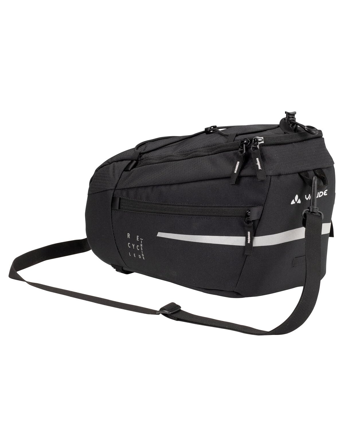 VAUDE Torby rowerowe Silkroad M, czarne, One Size