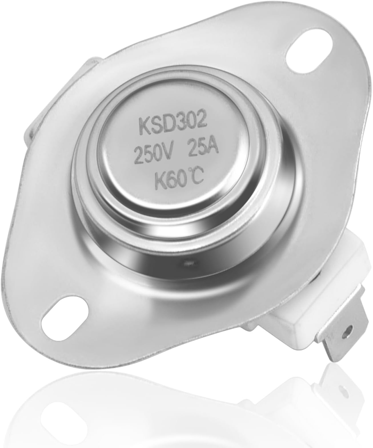 Adviace 80599 Low-Temp Ceramic Limit Snap Disc Switch for Vogelzang VG5790, VG5770 Pellet Stoves, USSC, Ashley and King Pellet Stoves, F140-10F Low Limit Thermodisc Switch Exhaust T-Disc.