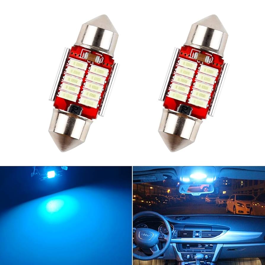 Amazon | Futwod ルームランプ T10 31 LED アイスブルー ライト