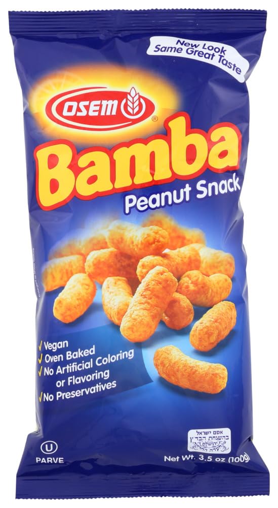Osem, Bamba Snacks, Large, 24/3.5 Oz