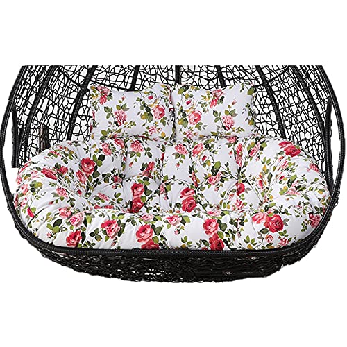 Outdoor Weidenschaukel mit wasserdichtem Kissen Dicke Bequeme...