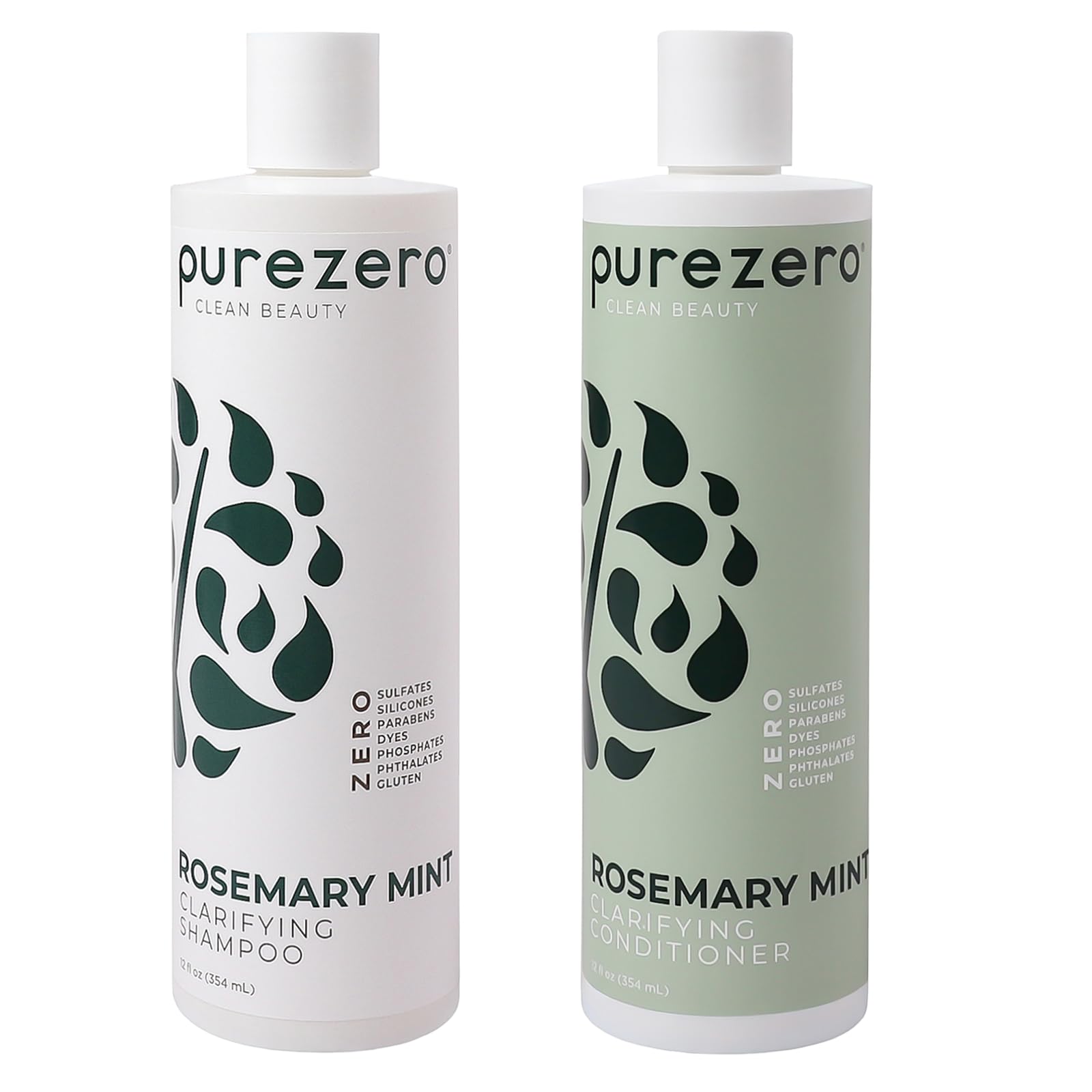 Amazon.com : Purezero Rosemary Mint Clarifying Silicone Free
