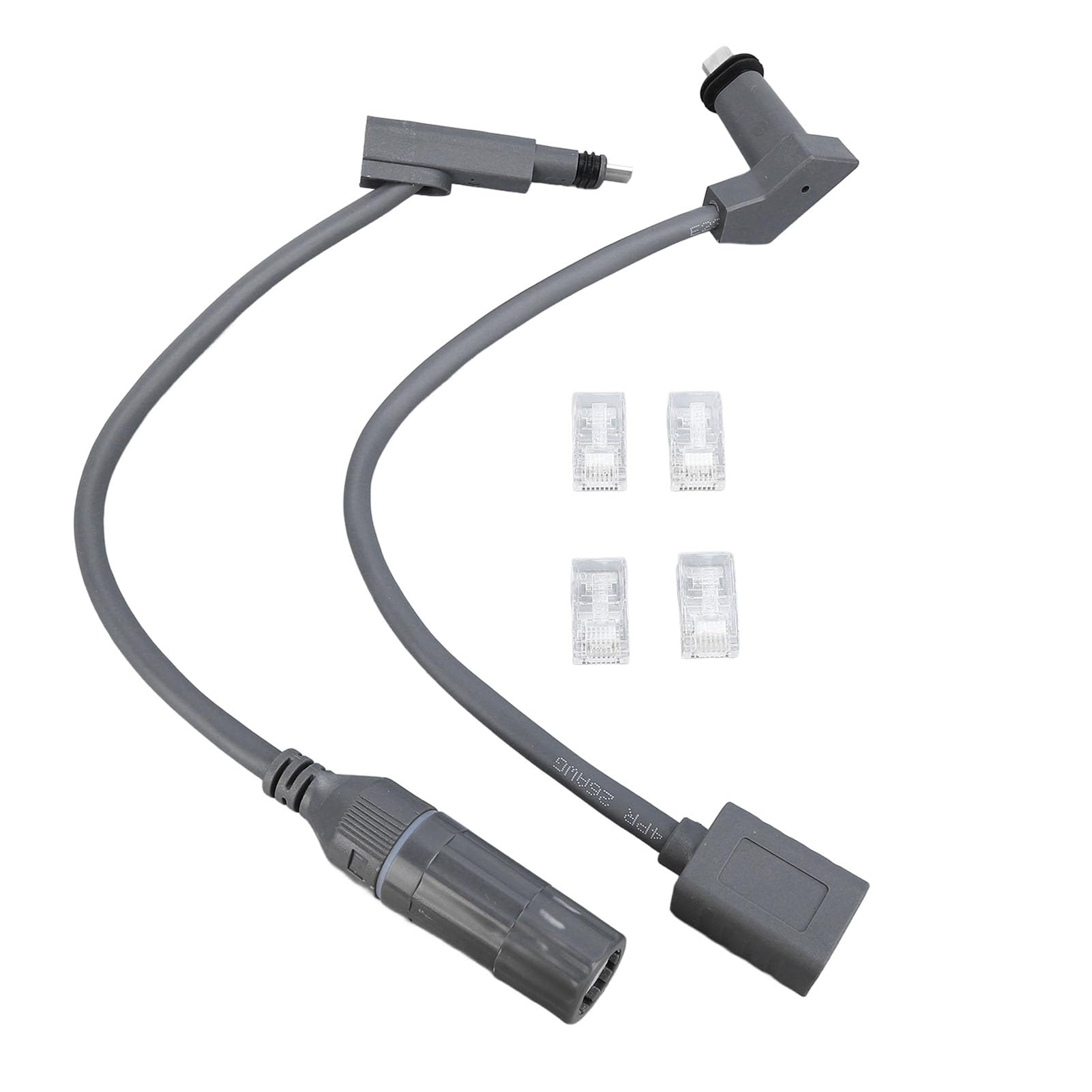 KIMISS SPX Adaptateur Prise vers RJ45 – Extension de Câble de Connecteur Mâle vers Femelle pour Antenne Parabolique Gen 2 et Routeur, Connecteurs Femelles RJ45 étanches Faciles à Installer