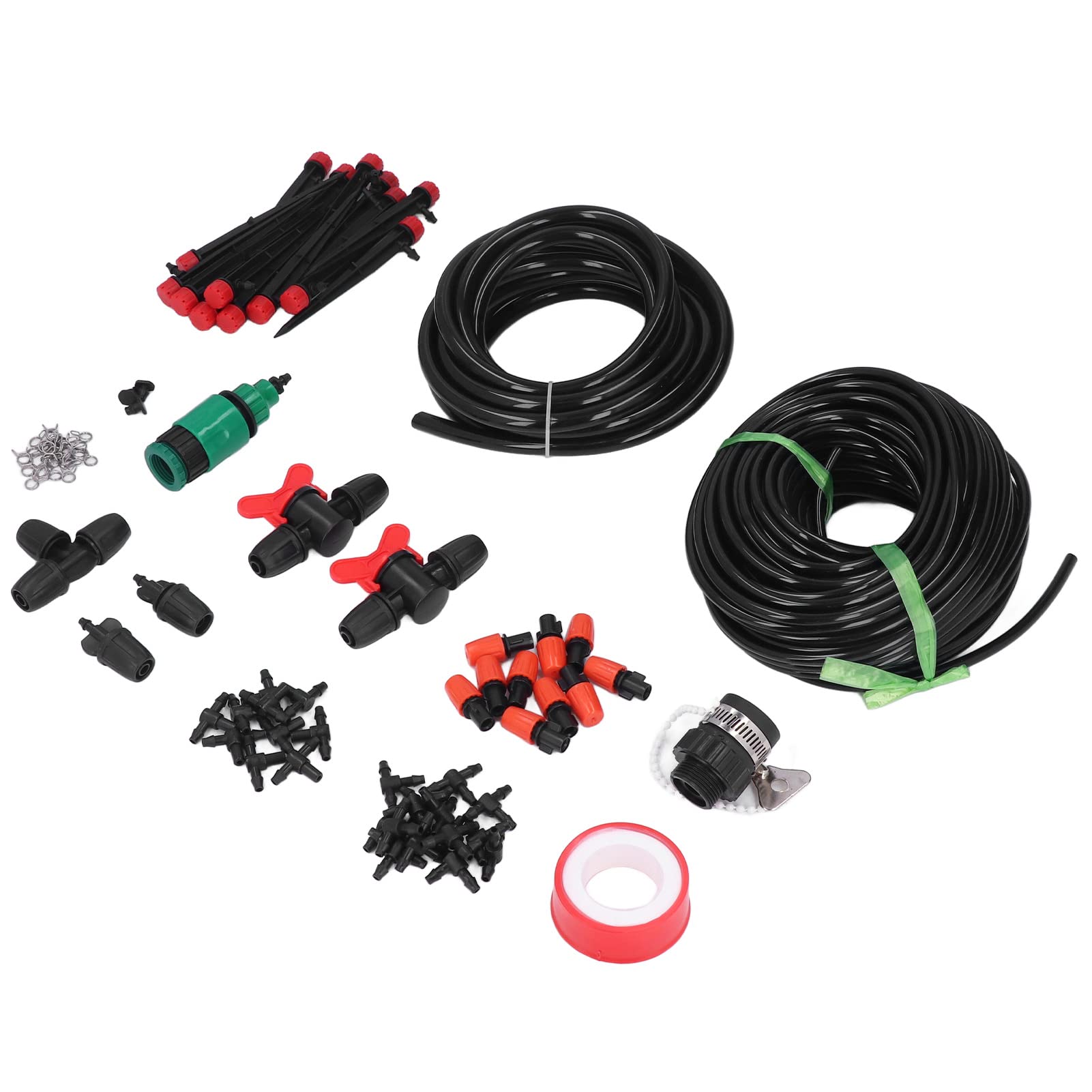 Set di irrigazione a goccia, di irrigazione da giardino con tubo di distribuzione 8/12 4/7 per prato